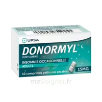 Donormyl 15 Mg Comprimés Pelliculés Sécables T/10 à Saint-Chef