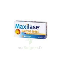 Maxilase Alpha-amylase 3000 U Ceip Comprimés Enrobés Maux De Gorge B/30 à Saint-Chef