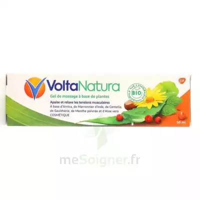 Voltanatura Gel De Massage Plantes Bio T/50ml à Saint-Chef