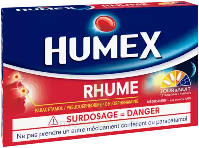 Humex Rhume Comprimés Et Gélules Plq/16 à Saint-Chef